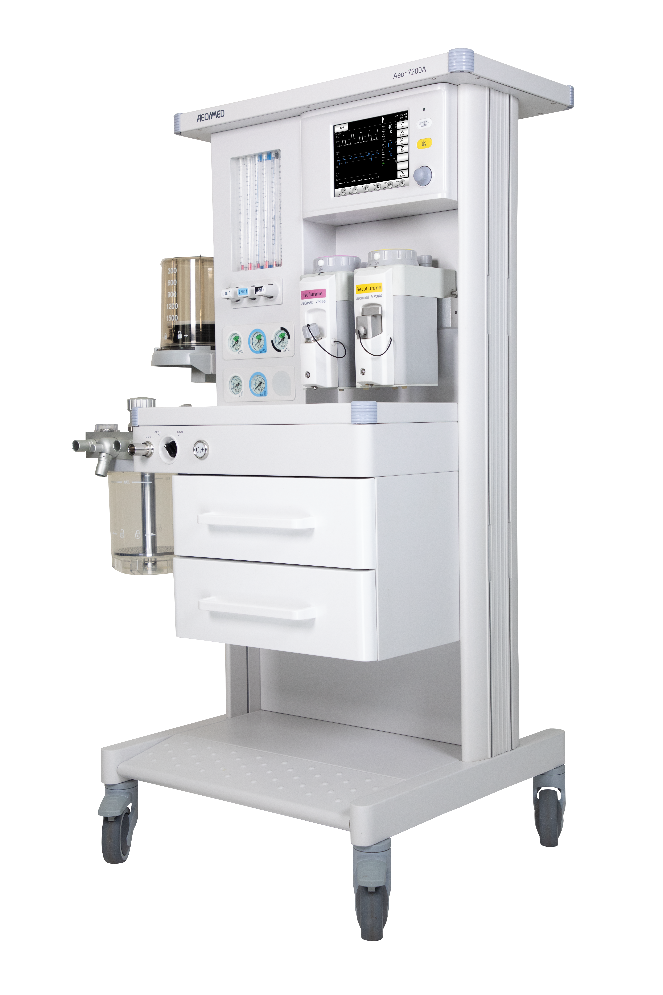 Intelligent Anesthesia Machine: Visualized Ventilation and Precision Control for Modern Surgery In the complex environment of the operating room, clear visualization and precise control are paramount for patient safety. Our Anesthesia Machine is engineered to deliver exactly that, featuring a large 8.4" LCD color touchscreen. This high-definition interface allows anesthes