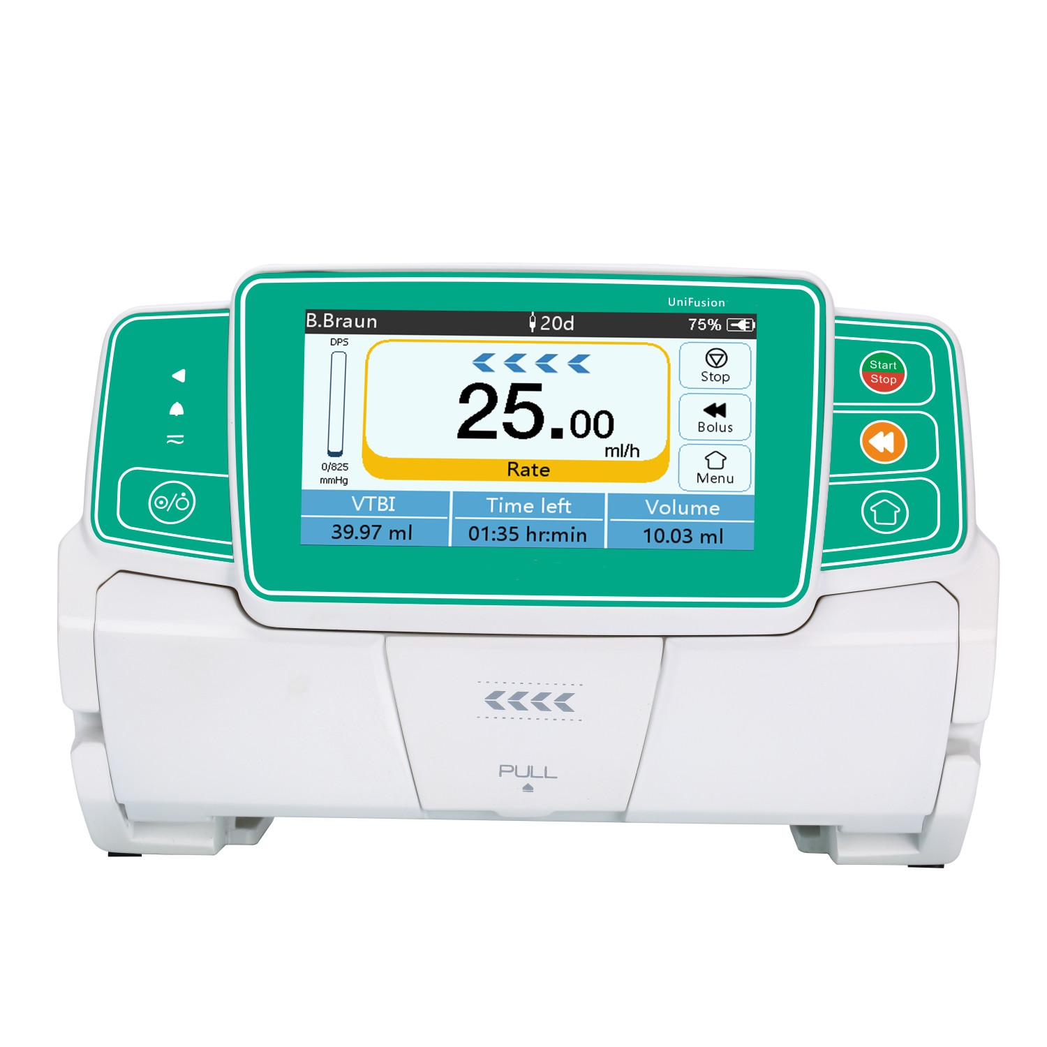 Advanced Infusion Pump: Smart Touch-Screen Medical Fluid Delivery System