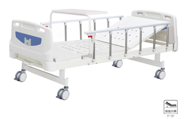 Manual Single Rocker Hospital Bed