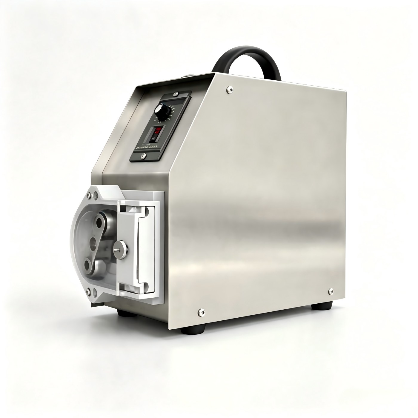 Variable peristaltic pump for mining laboratory liquid transfer applications