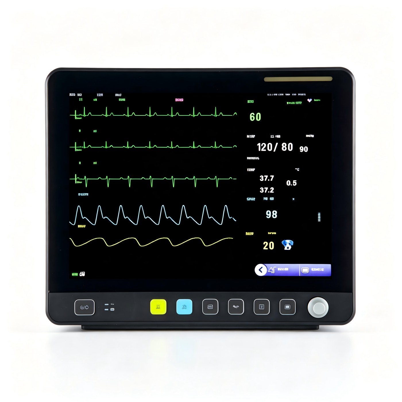 Veterinary Monitor for Animal Vital Signs Monitoring and Clinical Observation | FKNMED