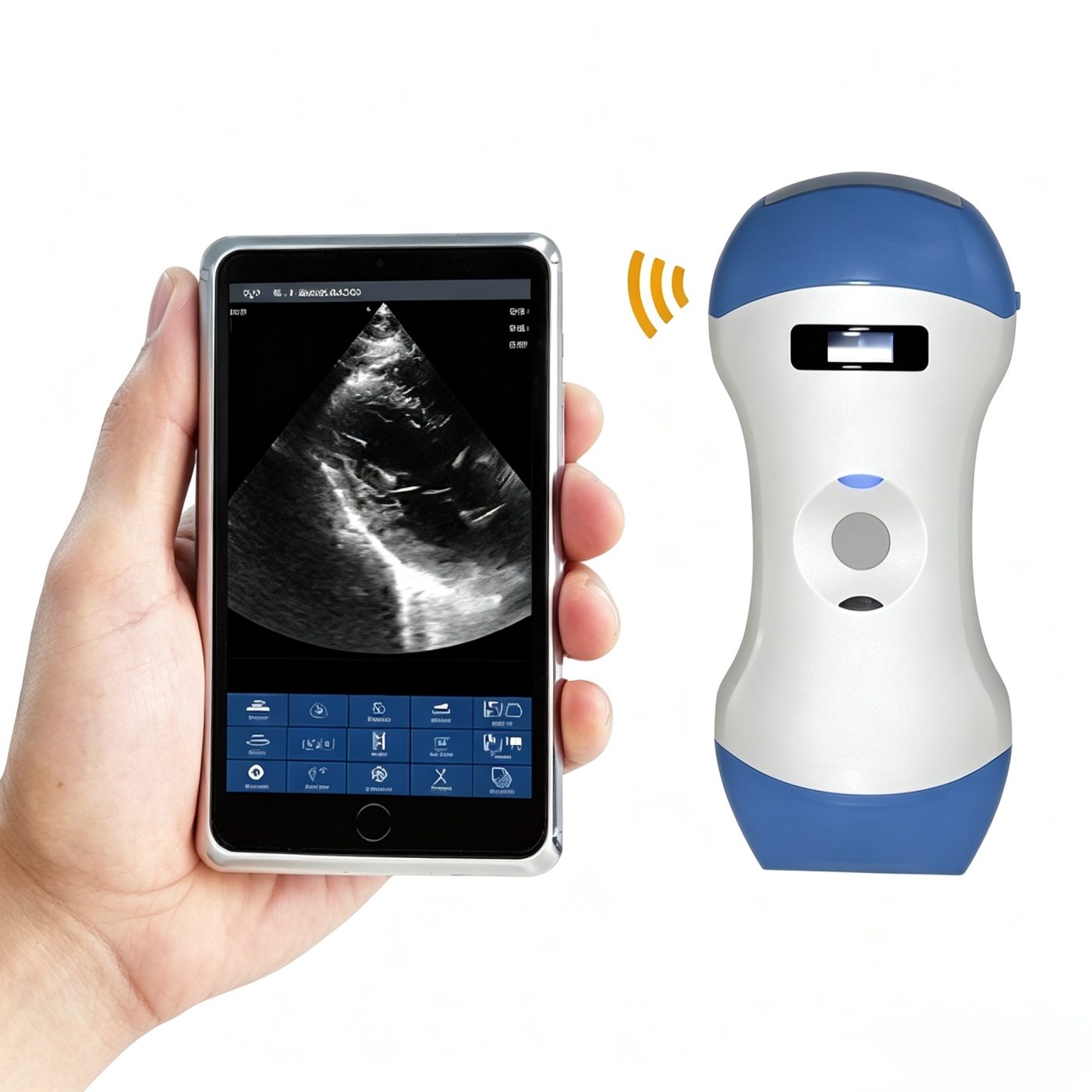 Veterinary Palm Doppler Ultrasound 3 Probes in 1 | Portable Animal Ultrasound Equipment